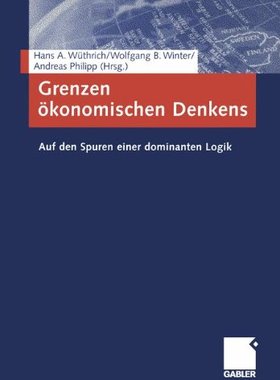【预售】Grenzen Okonomischen Denkens: Auf Den Spuren E...