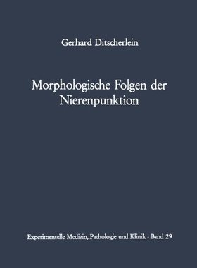 【预订】Morphologische Folgen Der Nierenpunk...