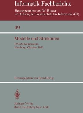 【预订】Modelle Und Strukturen: Dagm Symposi...