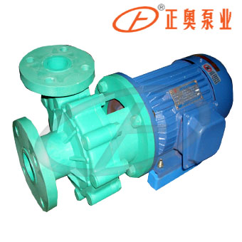 FP50-40-130(101.5塑料离心泵流量20立方/时，扬程17米，功率2.2KW，进/出口径50/40mm，电压380V。