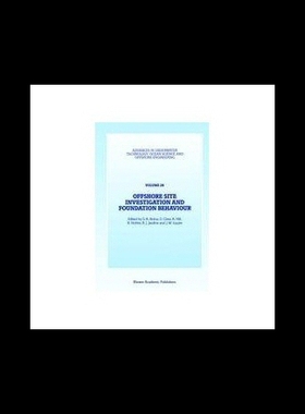【预售】Offshore Site Investigation and Foundation Behavi