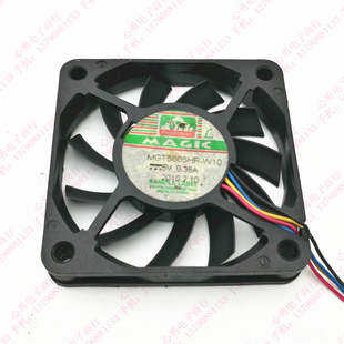 MGT6005HR W10 原装 6010 永立 0.35A 4线静音散热风扇 MAGIC