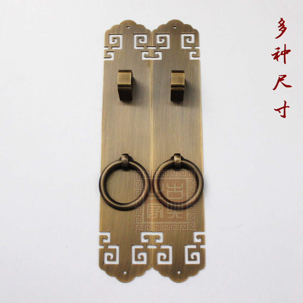 纯铜门锁仿古把手新品