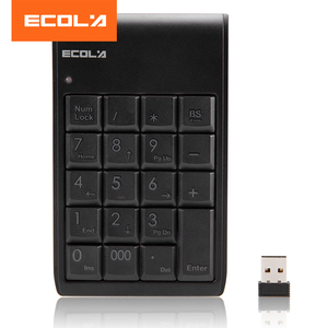 宜客莱（ECOLA）计算器办公用无线数字小键盘笔记本通用NT-21WL