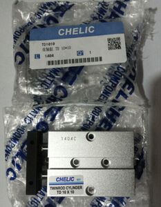 台湾气立可CHELIC双轴气缸 双杆双动气缸TD1010 TD1620原装正品
