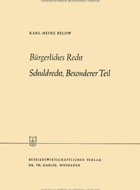 【预售】Burgerliches Recht Schuldrecht, Besonderer Teil