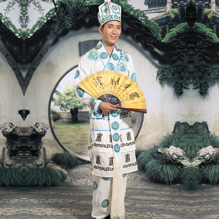 武生服小生衣绣花花抱衣京剧三岔口武打衣小生衣戏曲服装戏剧用品