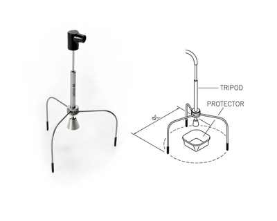 JBC三脚架 T2050 T2250通用JTSE/TESE热风台搭配使用保护器三脚架
