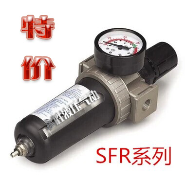 正品浙江山耐斯气源处理器油水分离器二联件过滤器SFR200 300 400