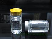 300mlg克透明塑料瓶样品瓶PET广口瓶竹节瓶金属盖 200 100 150