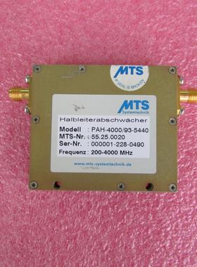 MTS进口200-4000MHz,93dB,1dB步进，射频微波数控衰减器