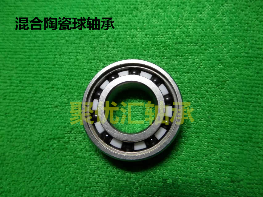 混合微型高速耐磨绝缘陶瓷轴承
