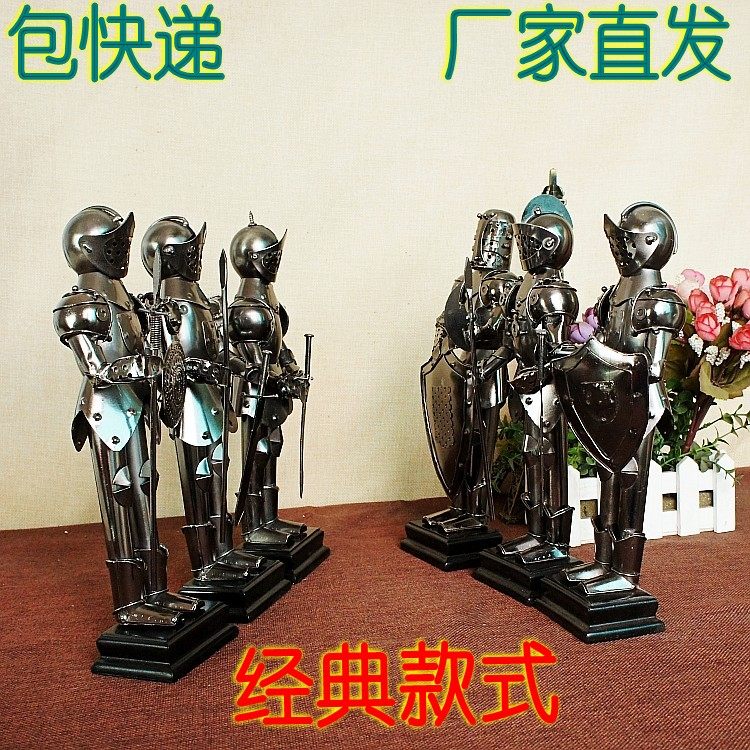 古罗马金属手工武士盔甲装饰品复古做旧摆件摄影橱窗道具礼物礼品,家居饰品,装饰摆件,淘宝优惠券,粉丝福利购,淘宝优惠卷
