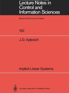 【预订】Implicit Linear Systems
