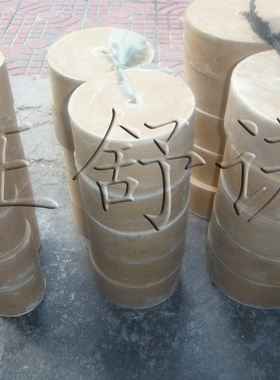 冲床配件模具进口好进料的橡皮垫黄色好橡皮块圆饼空心橡胶软垫片