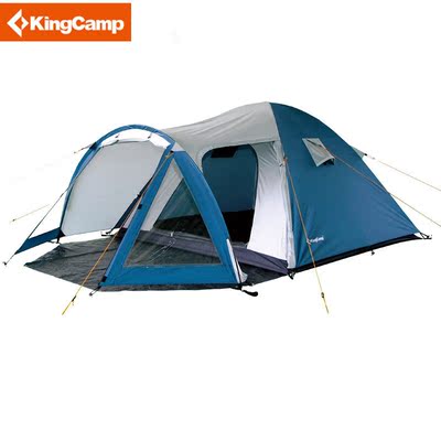 KingCamp 经典长途露营帐篷 户外露营 铝合金支架 3人帐 KT3054