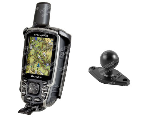 RAM Garmin-Astro 320 GPSMAP 629 639 64 S SC ST背夹模块含球头