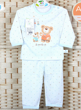 安吉小羊婴幼儿长袖保暖套装