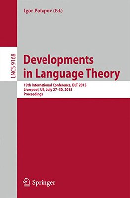 【预订】Developments in Language Theory