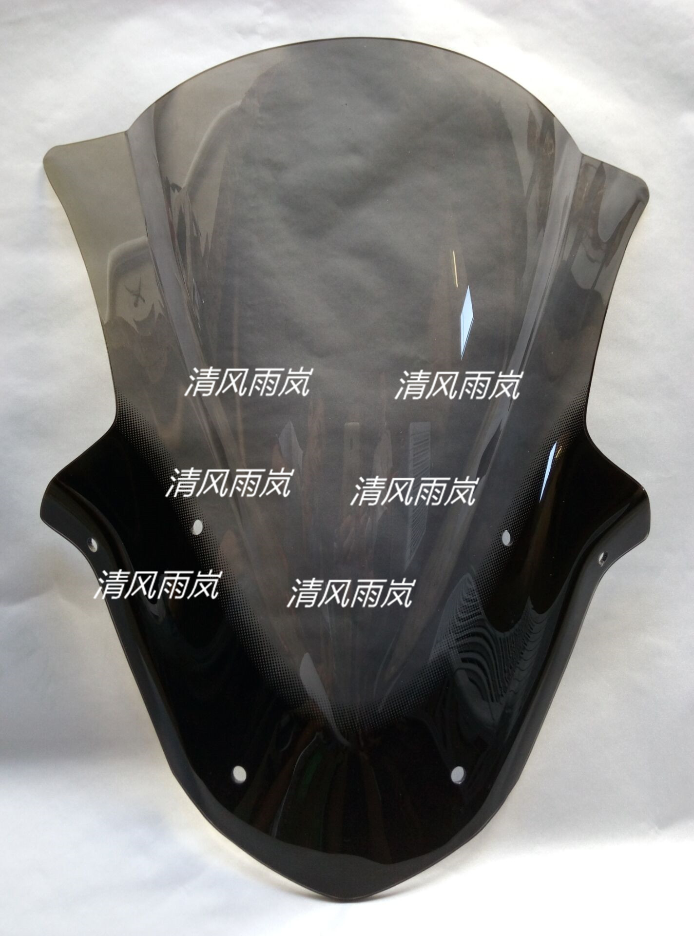 摩配ZX10R ZX-10R 风挡玻璃 前挡风镜片 前风挡 11/12/13/14/15年