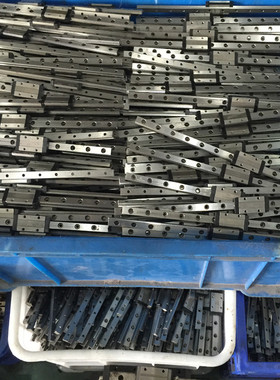 促销进口二手微型直线导轨CPC MR9ML滑块，线轨240mm，行程200mm