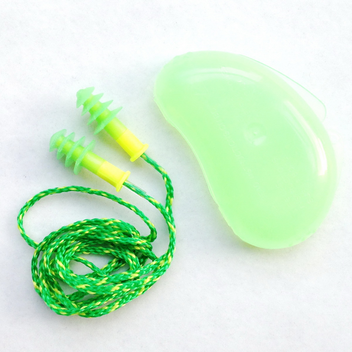 包邮绿色隔音耳塞女士少年