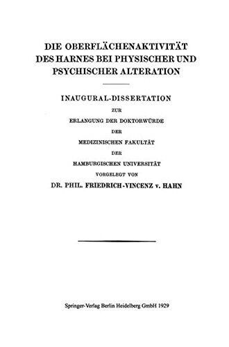 【预订】Die Oberflachenaktivitat Des Harnes ...