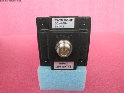 SWTM250-5F   DC-5GHz 250W N型 RF 高频微波大功率同轴负载