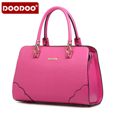 Doodoo mobile fashion handbag baodan shoulder Birkin bag lady bag slung Platinum 2015 winter tide girls bag