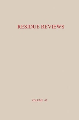 【预订】Residue Reviews: Residues of Pestici...