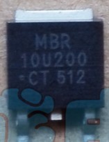 MBRD10200CT SDB10200DI  10200 TO-252 肖特基二极管 10A 200V