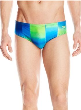 Speedo速比涛 14CM小平角/三角男士泳裤 北极光 美国购回