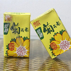 香港饮品进口维他饮料低糖菊花茶250毫升x24盒香港菊花茶清凉明目