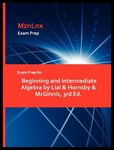 【预售】Exam Prep for Beginning and Intermediate Algebra