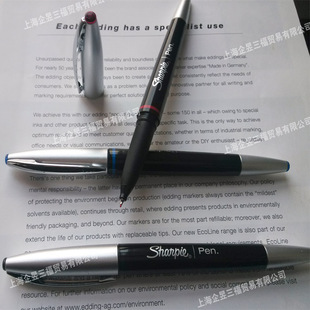 三福Sharpie Pen Grip超好写签字笔 水笔书法绘图笔 礼品笔 水笔