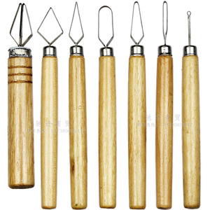 专业级厨师食品雕刻刀 拉刻刀 主刀 木柄拉刻刀 掏刀 拉刀拉线刀