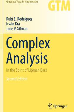 【预售】Complex Analysis: In the Spirit of Lipman Bers
