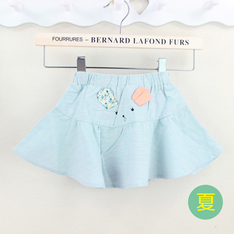 Jupe pour fille en lin - Ref 2052407 Image 1