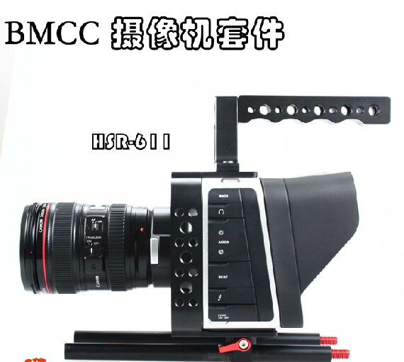 全国包邮 铝合金 bmcc 2.5K 4K 摄影机套件 单反5d2 5d3 摄像兔笼