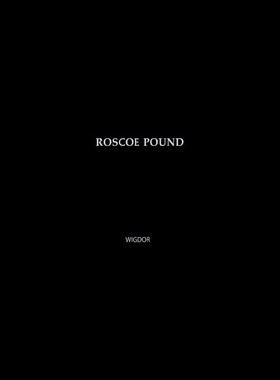 【预售】Roscoe Pound: Philosopher of Law