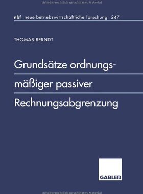 【预售】Grundsatze Ordnungsmassiger Passiver Rechnungs...