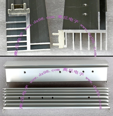 170x33x32.5 铝合金 散热器 散热片 电源板散热器 功放散热器