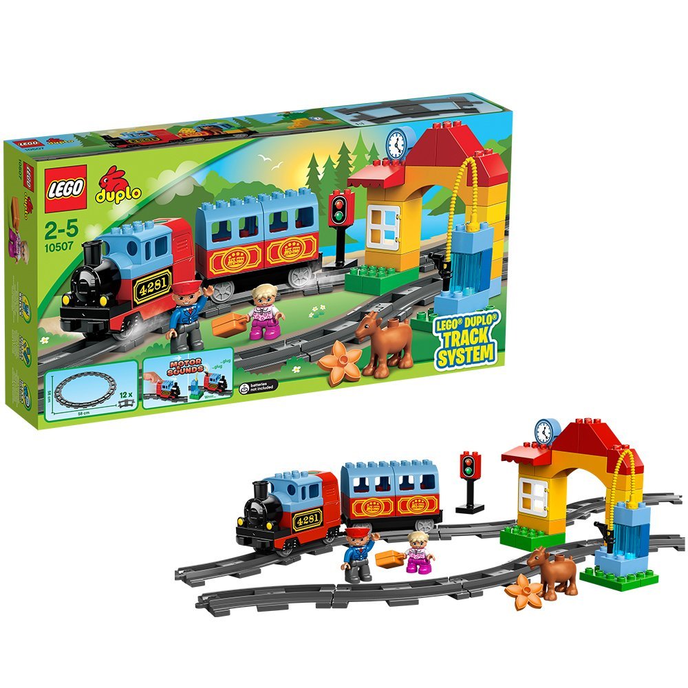 正品 LEGO 乐高 得宝主题系列 火车入门套装 10507