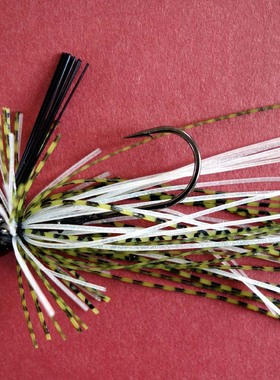 特价出口日本VMC钩子RUBBER JIG胡须佬带挡丝铅头钩假饵路亚饵