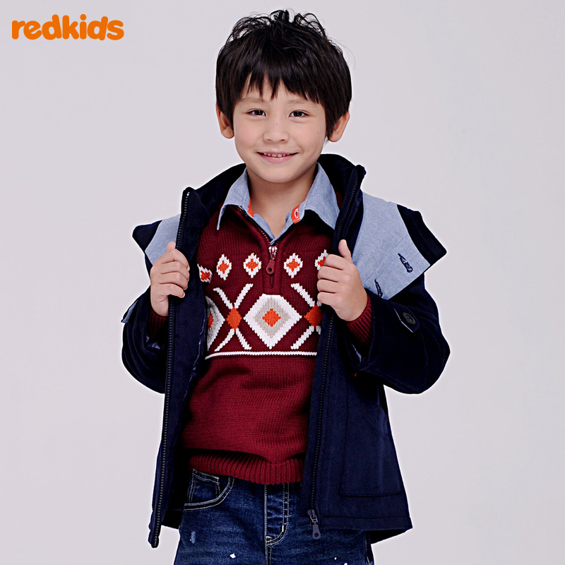 Manteau pour garcon REDKIDS en mélange - Ref 2161417 Image 1
