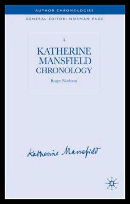 【预售】A Katherine Mansfield Chronology
