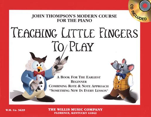 【预订】 Teaching Little Fingers to Play - Book/CD Pack: Book/CD