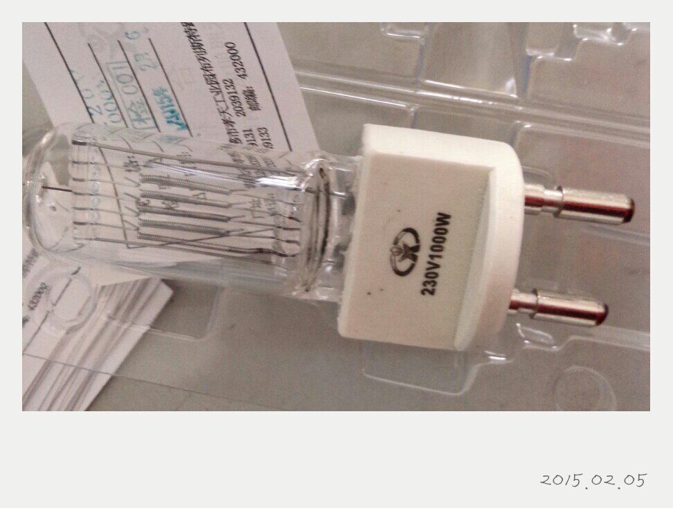 舞台灯泡/舞台灯光/230V1200W-柔光灯灯泡 G22。1200W影视灯泡图片
