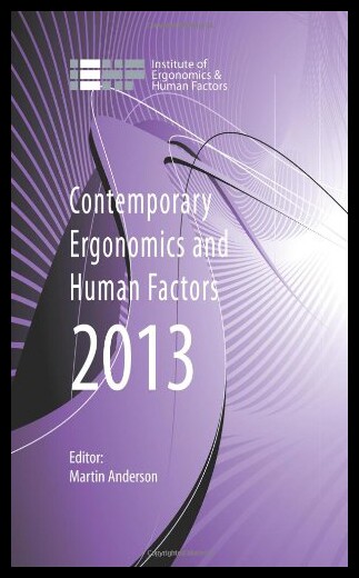 【预售】Contemporary Ergonomics and Human Factors 2013: P