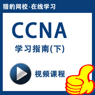 猎豹网校CCNA视频课程(下)CCNA网络设备CCNA路由交换CCNA思科培